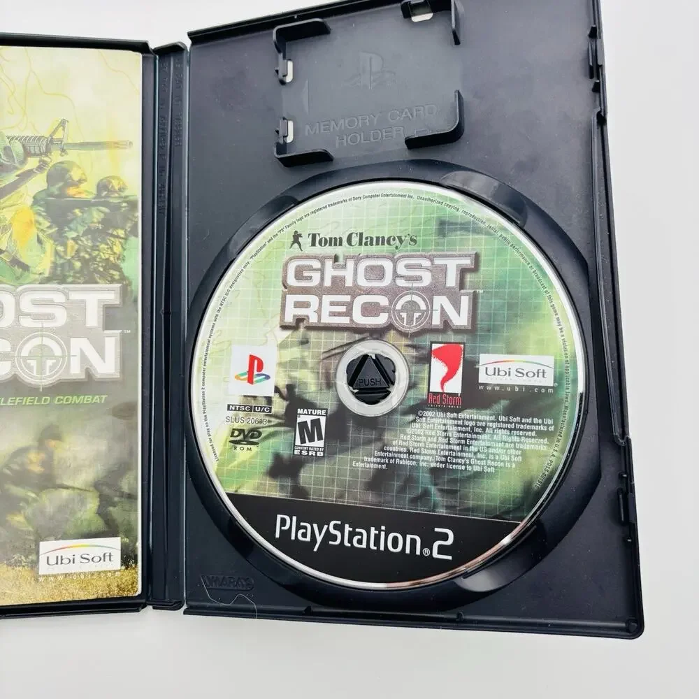 Tom Clancy's Ghost Recon Sony PlayStation 2 PS2 CIB Complete Tested Works. VG